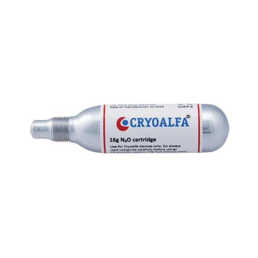 Cryoalfa αμπούλα 16gr με βαλβίδα για φορητή κρυοπηξία Super-Lux-Premium