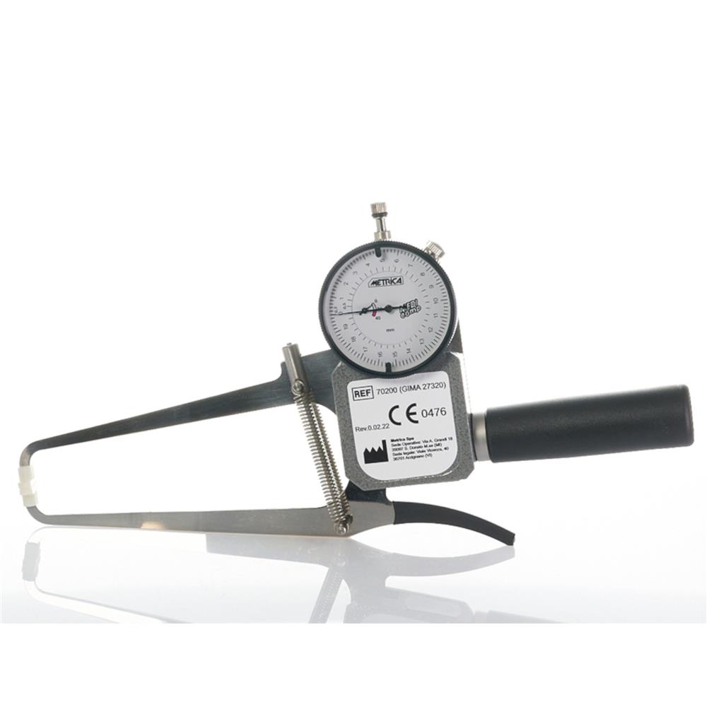 Δερματοπτυχόμετρο υψηλής ακρίβειας Ιταλίας Plicometro 0-40mm