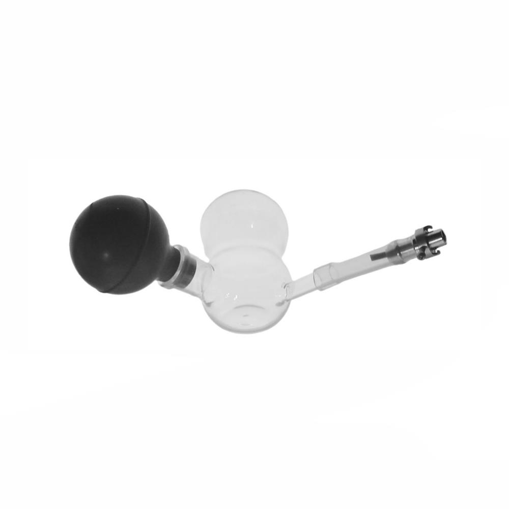 Ellik evacuator πλήρες με φυσούνα και locking tip