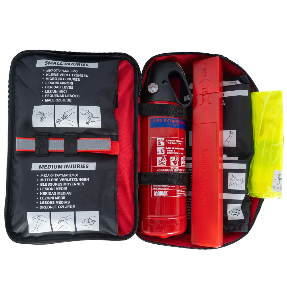 Φαρμακείο φορητό πλαστικό πλήρες 235x190x43mm